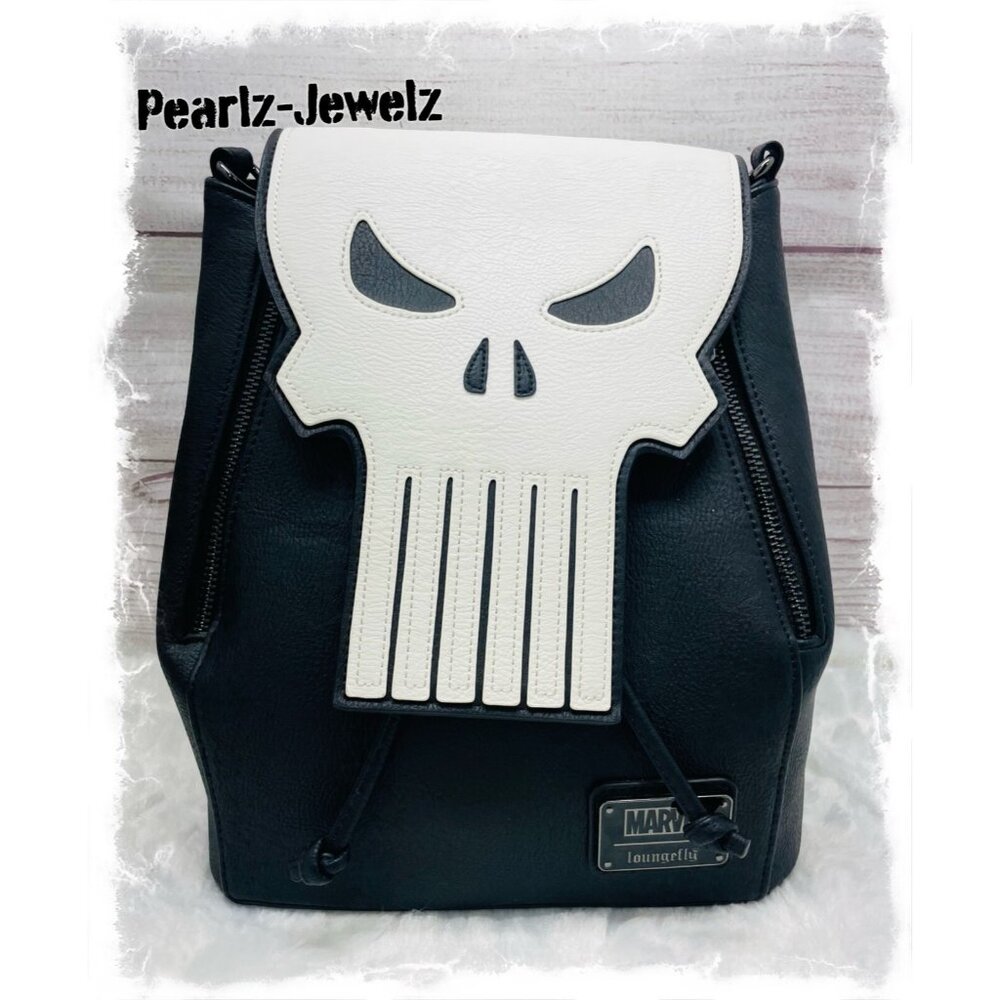 Loungefly Marvel The Punisher Skull Backpack